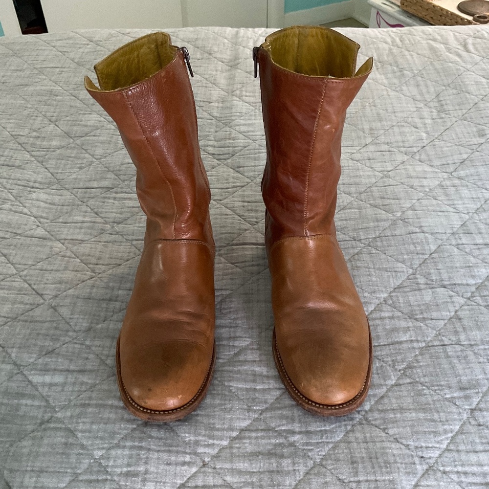 Sundance Catalog Leather Boots